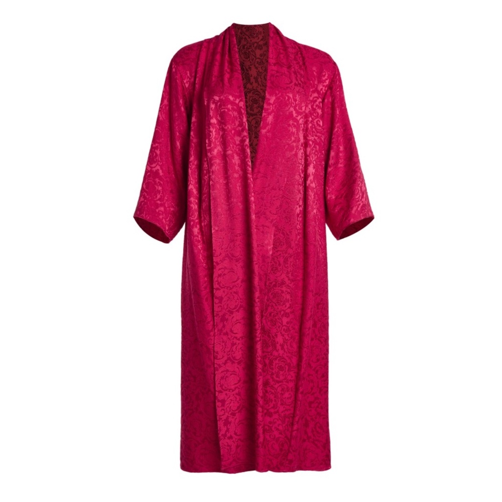 A.O. L.A. Alice + Olivia Red Duster Jacket M/L $498